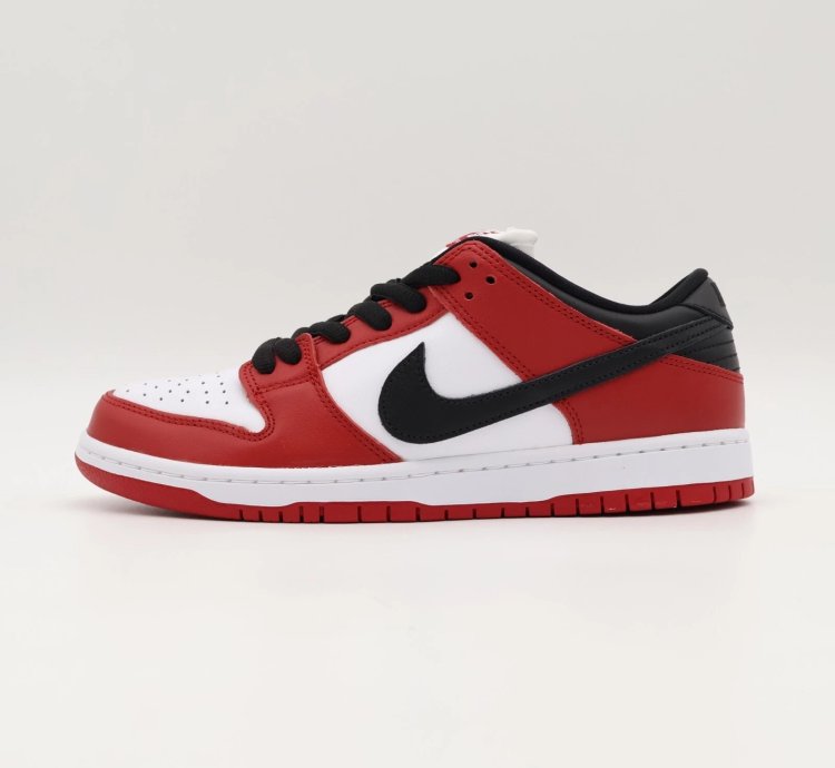 Bq6817-600 Nike Sb Dunk Low Pro J-pack Chicago Varsity Red And White