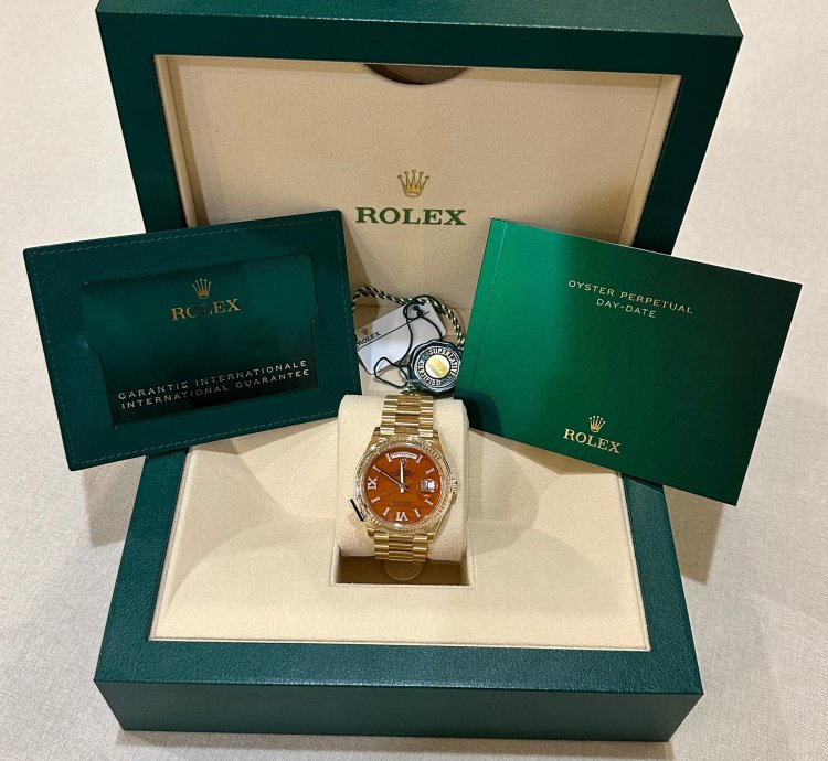 Rolex Day-date 36 Unworn 2024 Day-date 36mm 128238-0088 Carnelian Dial