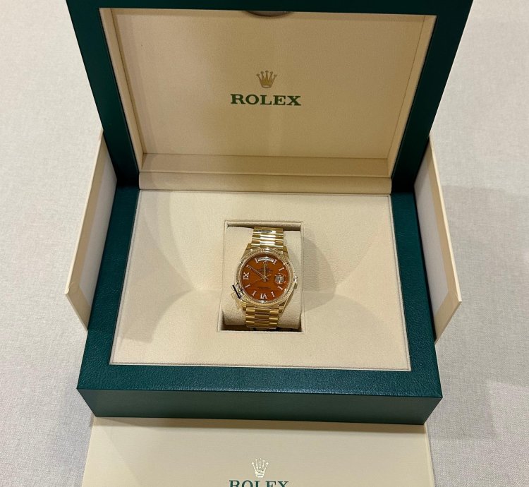 Rolex Day-date 36 Unworn 2024 Day-date 36mm 128238-0088 Carnelian Dial