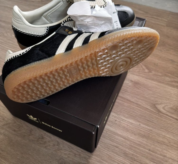 Adidas Wales Bonner Samba Black Pony Tonal