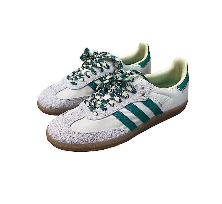 Adidas Wales Bonner Samba Collegiate Cream White Bold Green