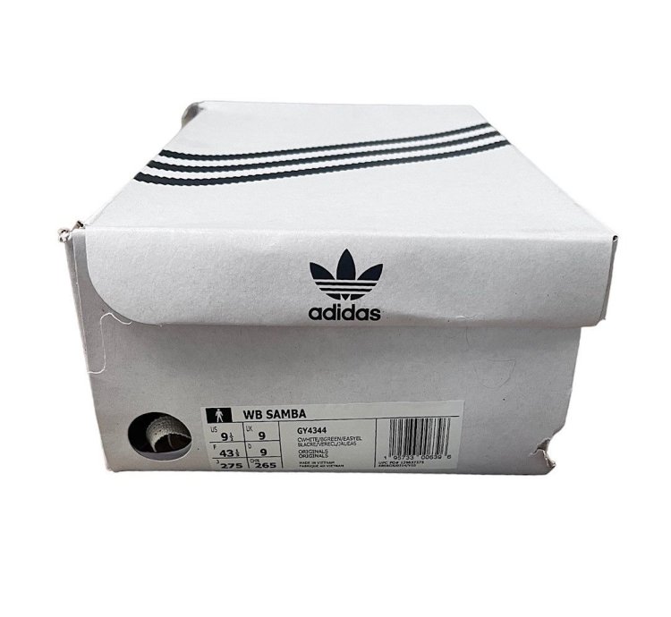 Adidas Wales Bonner Samba Collegiate Cream White Bold Green