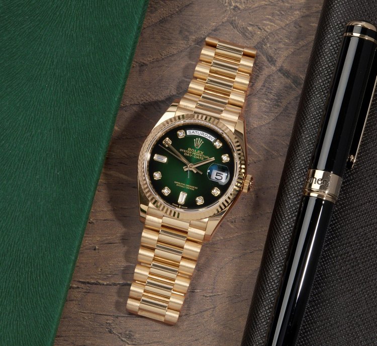 Rolex Day-date 36 Unworn Full Set 128238