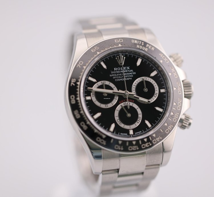 Rolex Daytona 2024 Daytona Stainless Steel Black Ceramic 126500ln