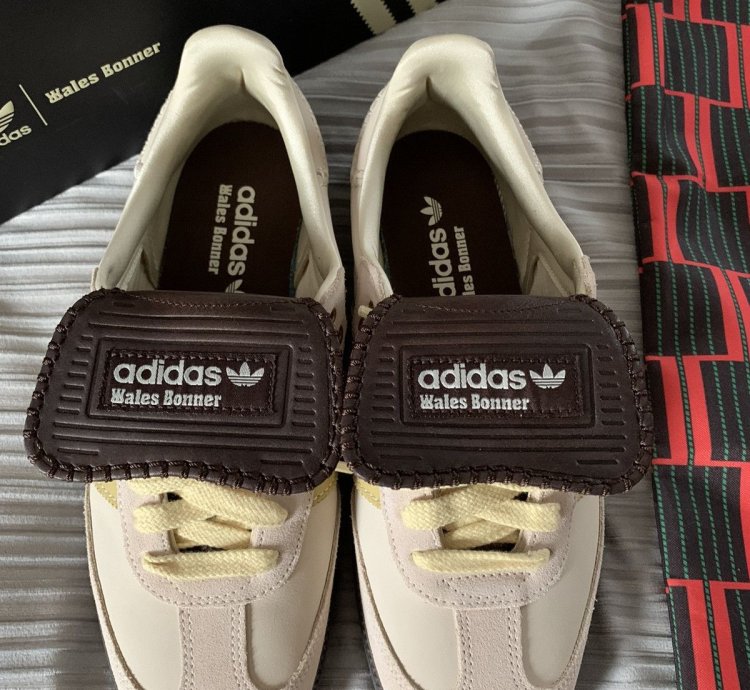 Adidas Wales Bonner Samba Ecru Tint Yellow