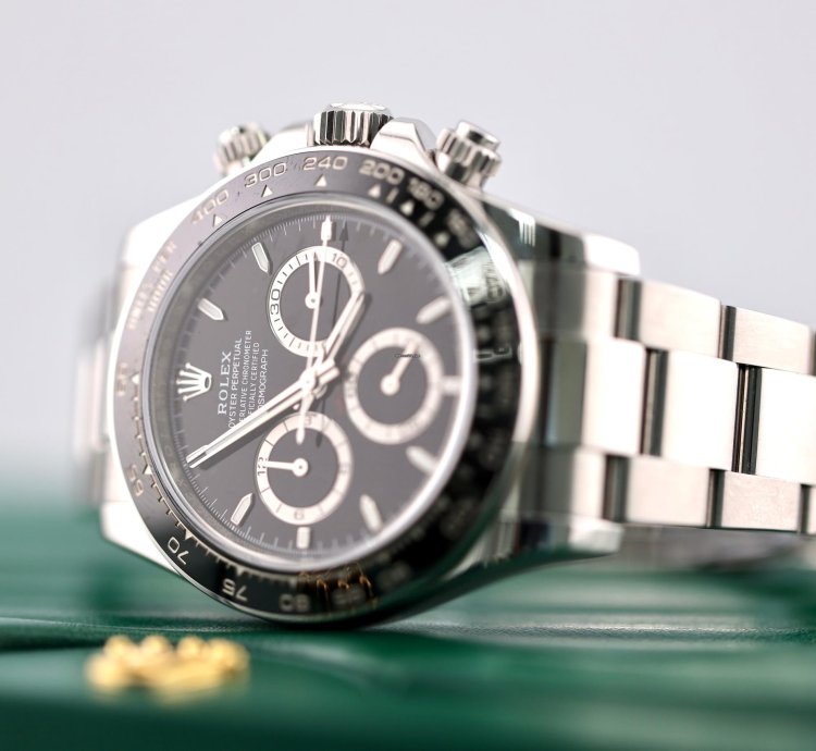 Rolex Daytona 2024 Daytona Stainless Steel New Reference Black Dial 126500ln