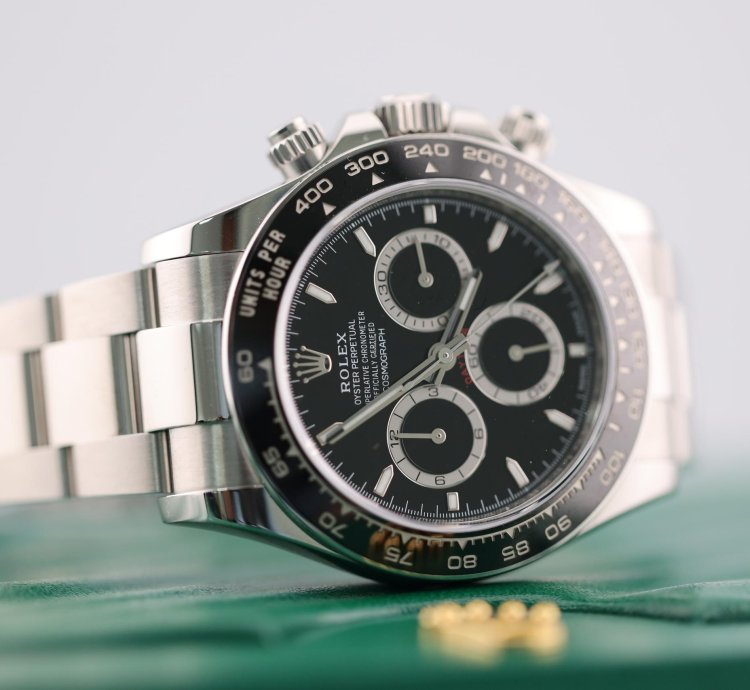 Rolex Daytona 2024 Daytona Stainless Steel New Reference Black Dial 126500ln