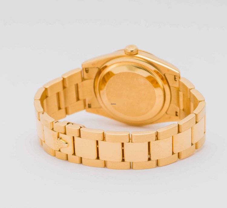 Rolex Day-date 36 White Dial Yellow Gold 36mm 118208 - Cpor Warranty