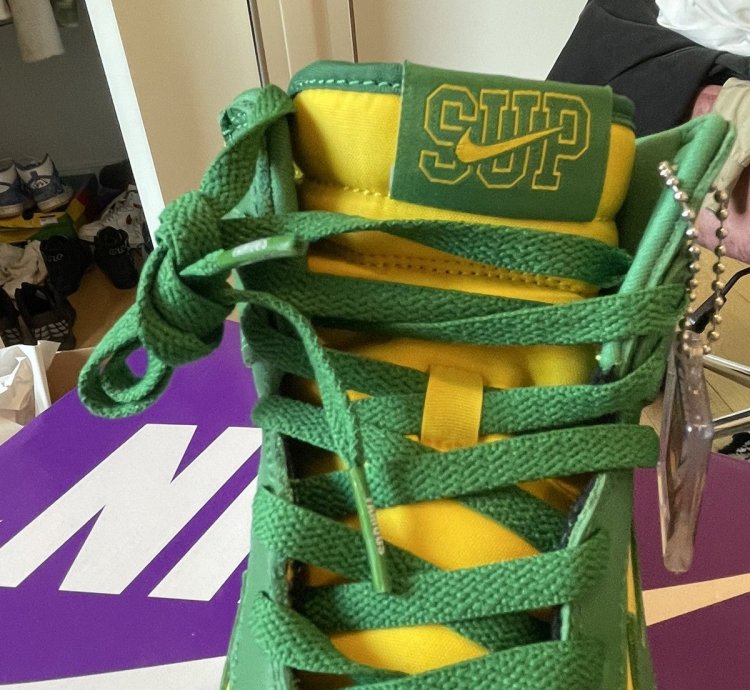 Supreme Nike Sb Dunk High By Any Means Brazil
