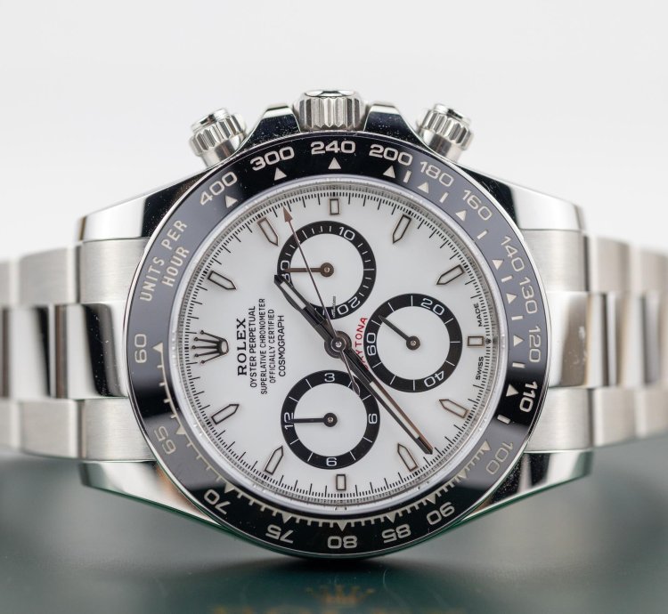 Rolex Daytona 2024 Daytona Stainless Steel Panda 126500ln