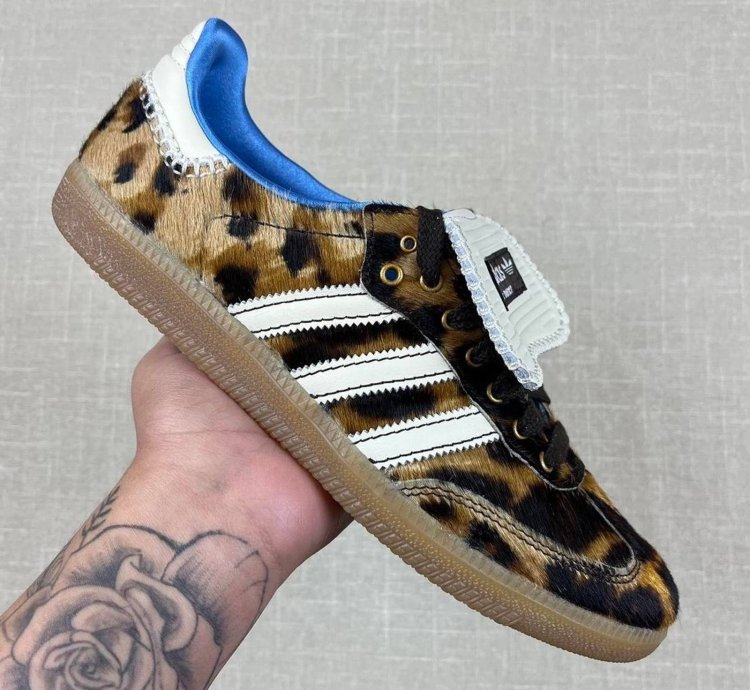 Adidas Wales Bonner Samba Leopard