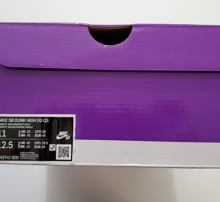 Supreme Nike Sb Dunk High By Any Means Navy Size 11