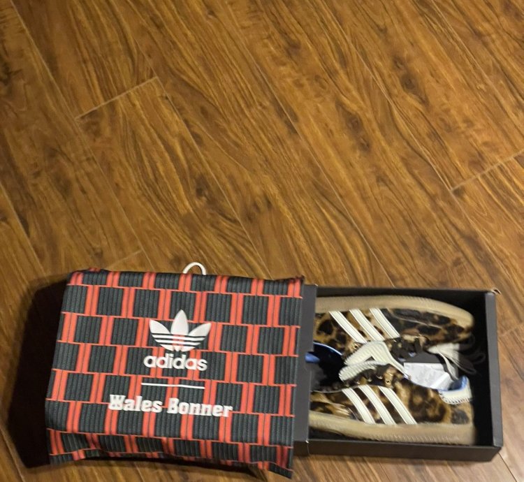 Adidas Wales Bonner Samba Leopard Pony