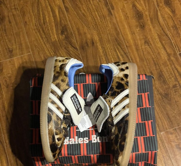 Adidas Wales Bonner Samba Leopard Pony