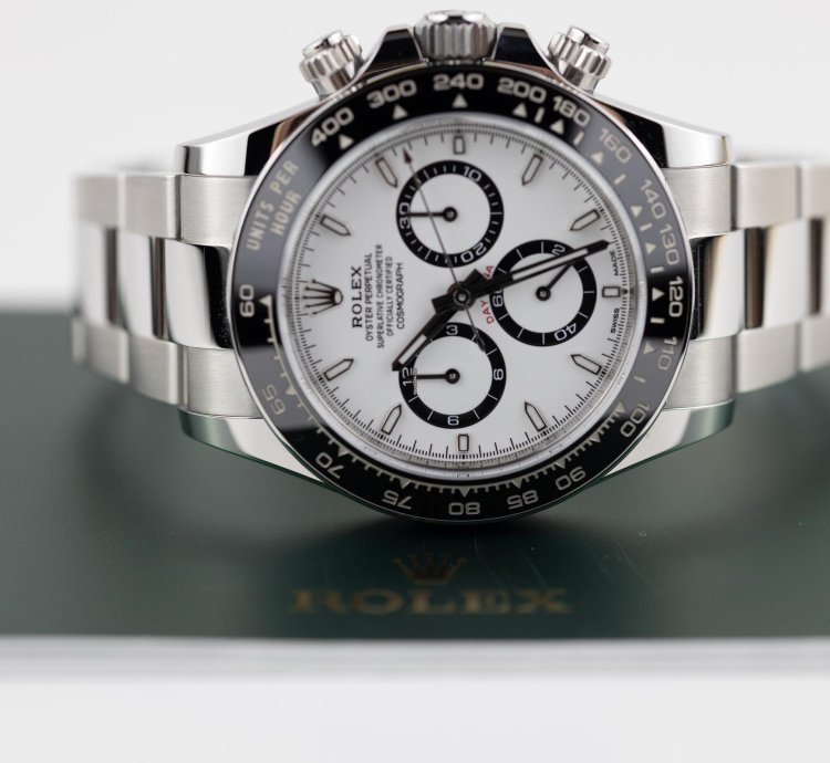 Rolex Daytona 2024 Daytona Stainless Steel Panda New Reference 126500ln Unworn