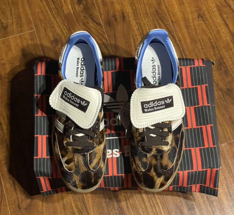 Adidas Wales Bonner Samba Leopard Pony