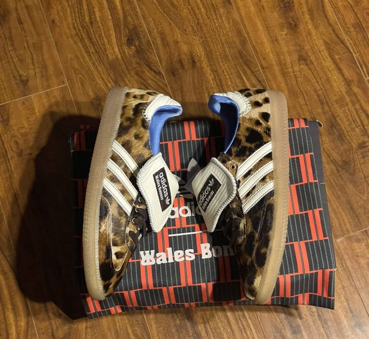 Adidas Wales Bonner Samba Leopard Pony