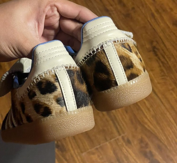 Adidas Wales Bonner Samba Leopard Pony