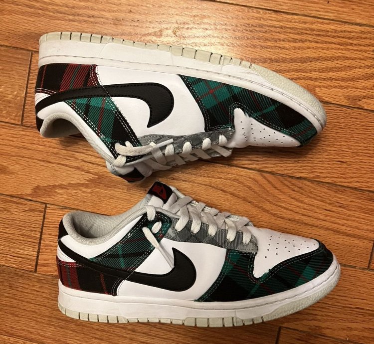 Premium Nike Dunk Low Plaid Tartin Sb
