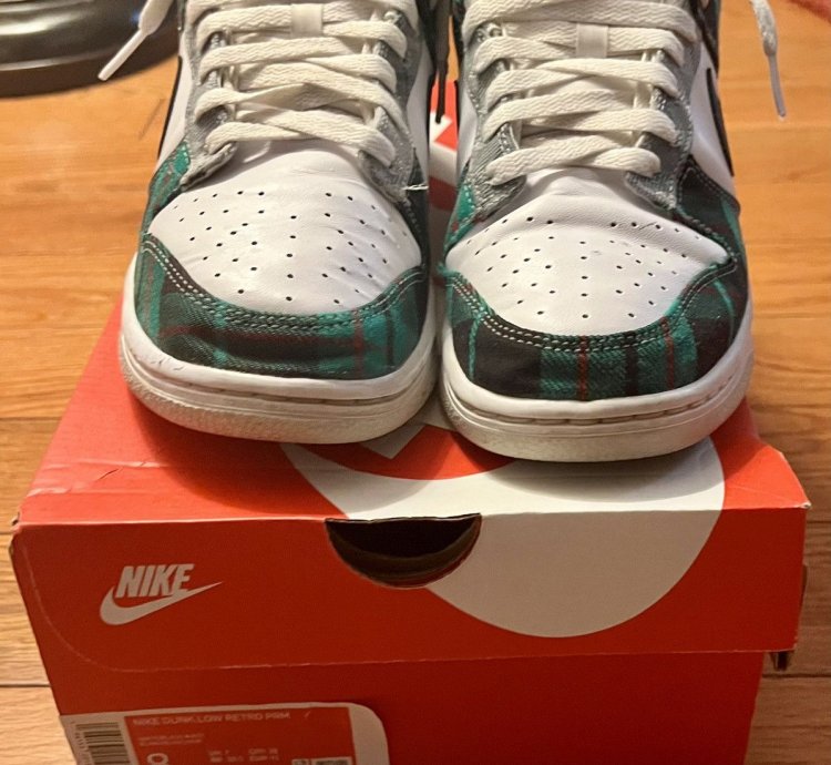 Premium Nike Dunk Low Plaid Tartin Sb