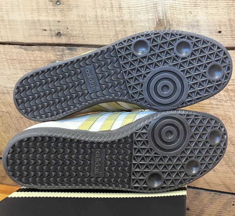 Adidas Wales Bonner Samba Nubuck Ecrtin Brown Cream Yellow