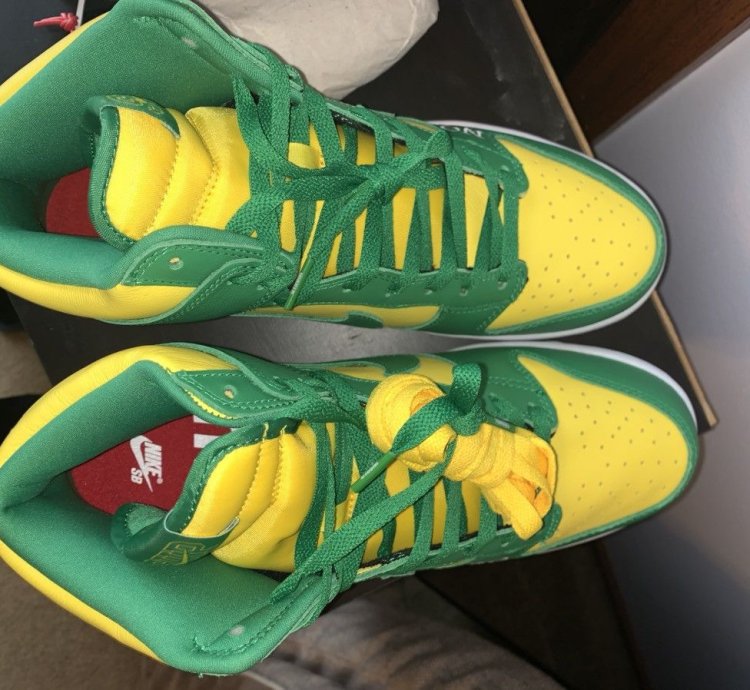 Supreme Nike Sb Dunk High By Any Means Necessary Brazil