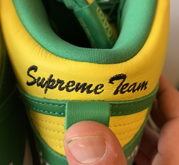 Supreme Nike Sb Dunk High By Any Means Necessary Brazil