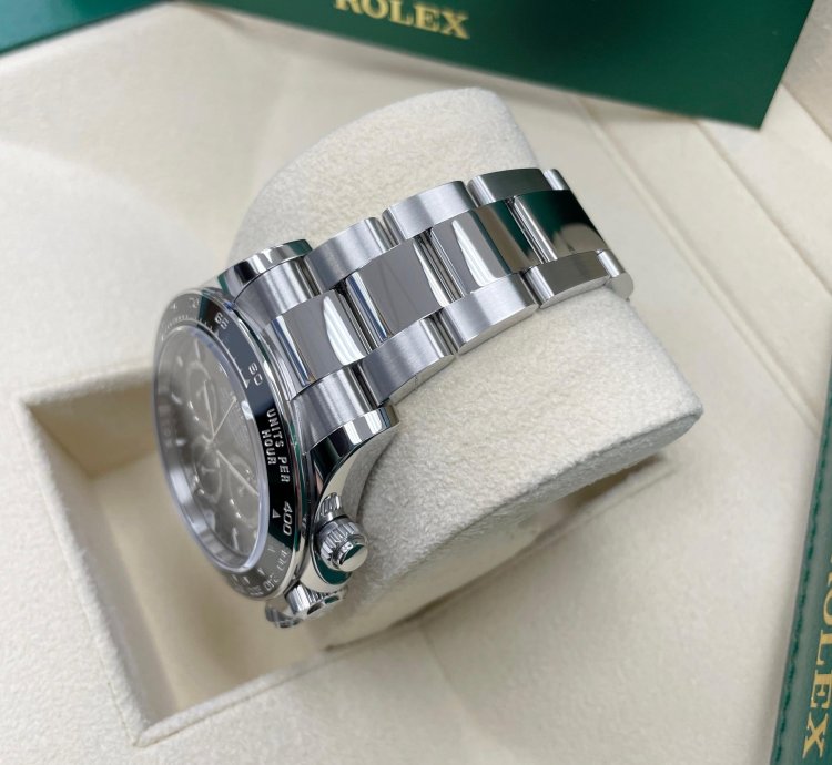 Rolex Daytona 2024 New Daytona 126500ln Stainless Steel Cosmograph 40mm Black Ceramic Bezel