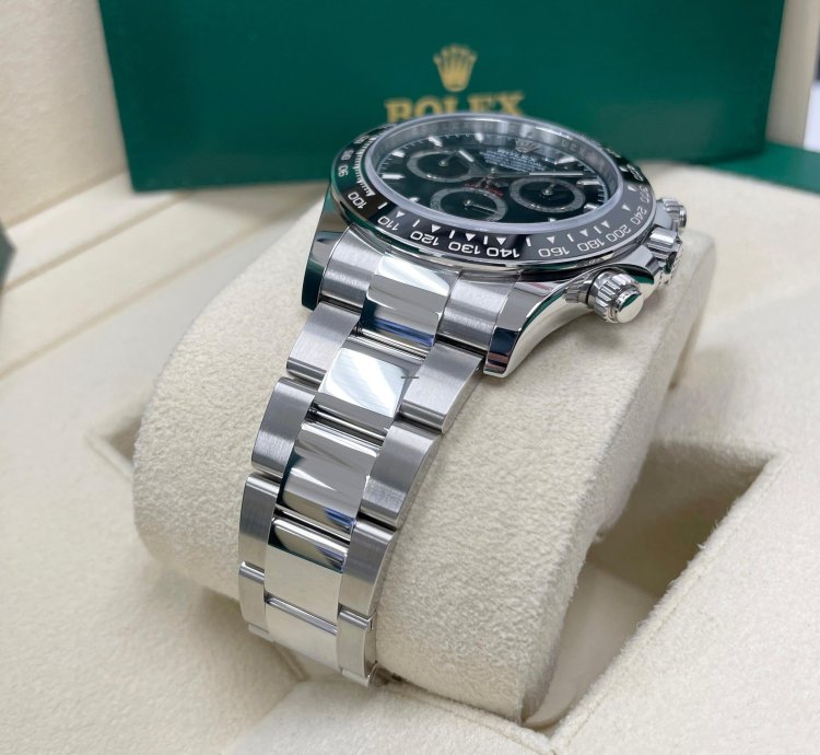 Rolex Daytona 2024 New Daytona 126500ln Stainless Steel Cosmograph 40mm Black Ceramic Bezel