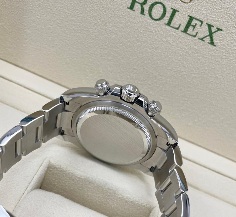 Rolex Daytona 2024 New Daytona 126500ln Stainless Steel Cosmograph 40mm Black Ceramic Bezel