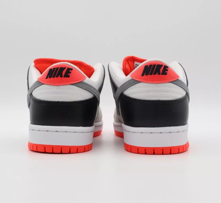 Cd2563-004 Nike Sb Dunk Low Infrared Orange Label