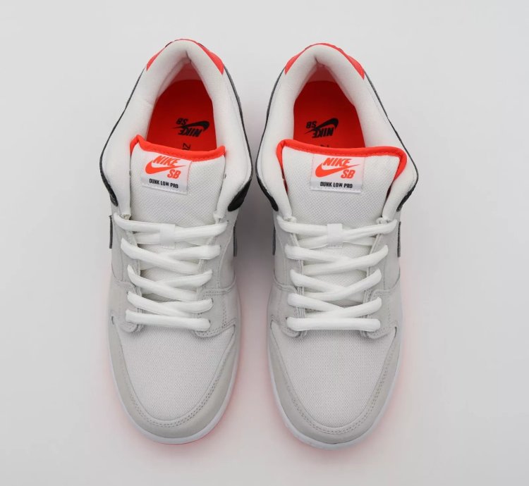 Cd2563-004 Nike Sb Dunk Low Infrared Orange Label