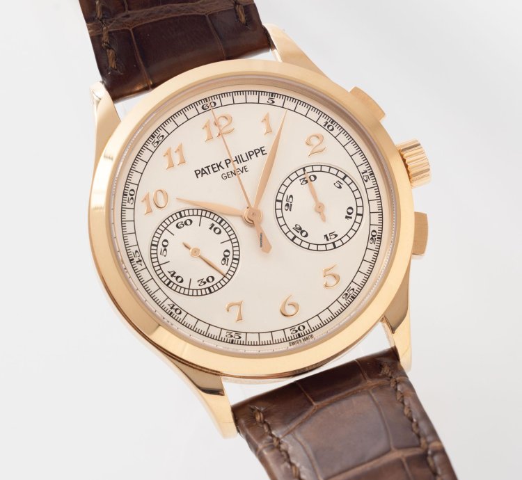 Patek Philippe Chronograph 5170-001r Breguet Numerals In 18k Rose Gold Box And Paper Set