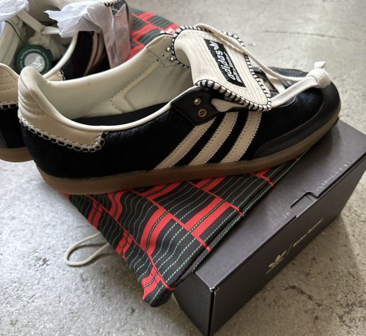 Adidas Wales Bonner Samba Pony Tail Size 12
