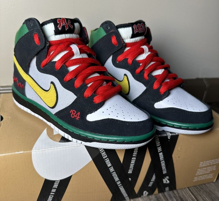 Rare Nike Dunk Pro Premium Sb High Mcrad 2012