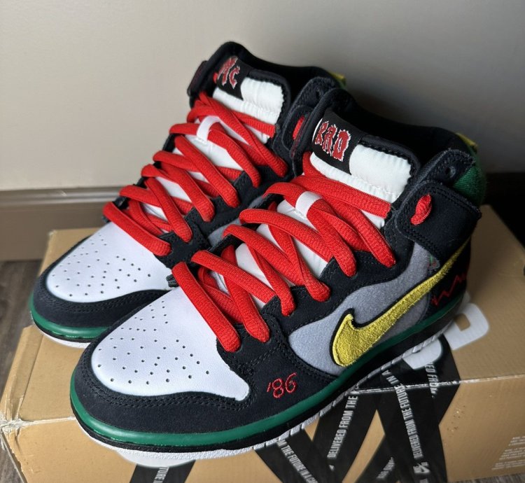 Rare Nike Dunk Pro Premium Sb High Mcrad 2012