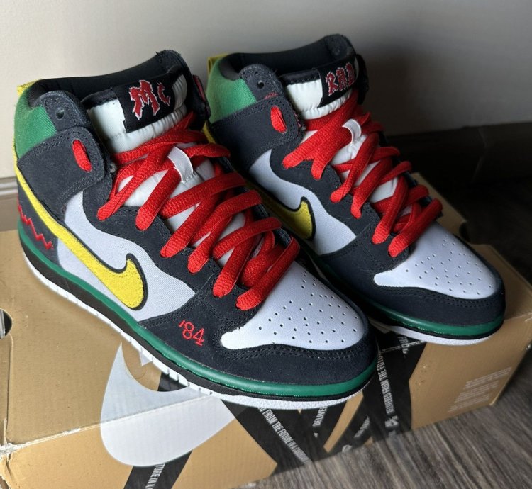 Rare Nike Dunk Pro Premium Sb High Mcrad 2012