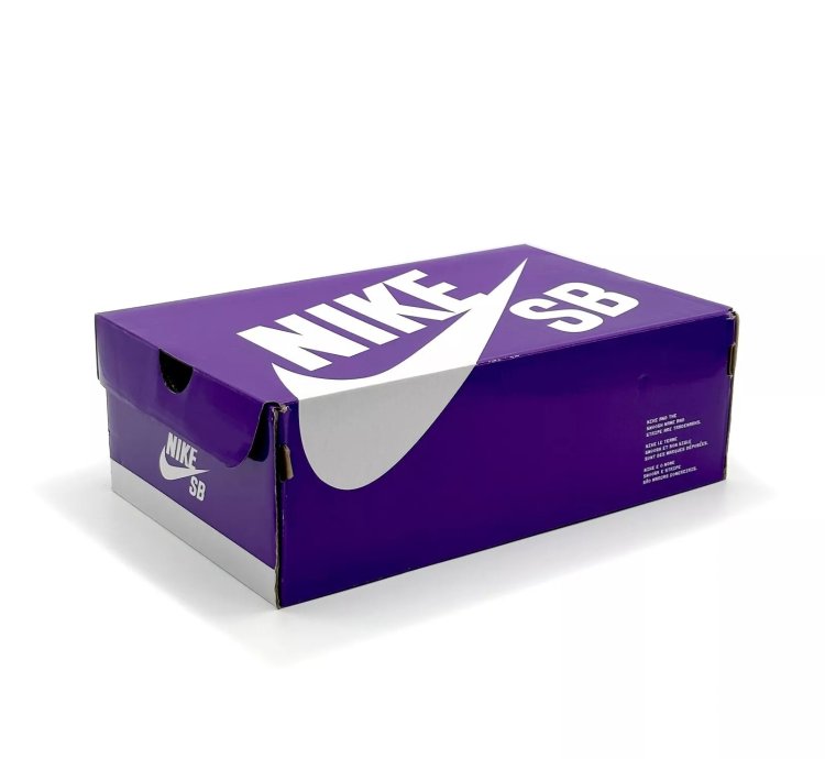Bq6817-400 Nike Sb Dunk Low Pro Blue Fury Deep Royal Navy Silver