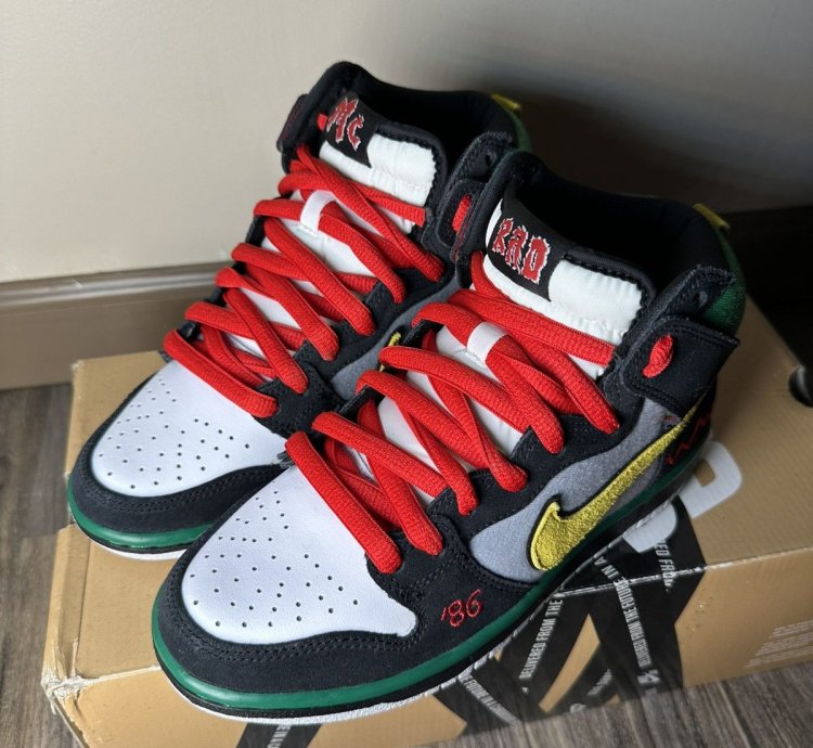Rare Nike Dunk Pro Premium Sb High Mcrad 2012