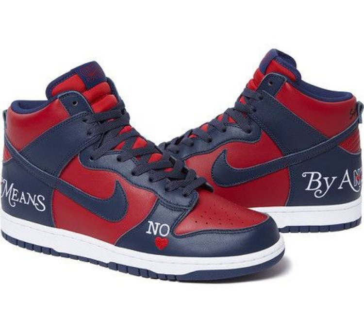 Supreme Nike Sb Dunk High Mens 12