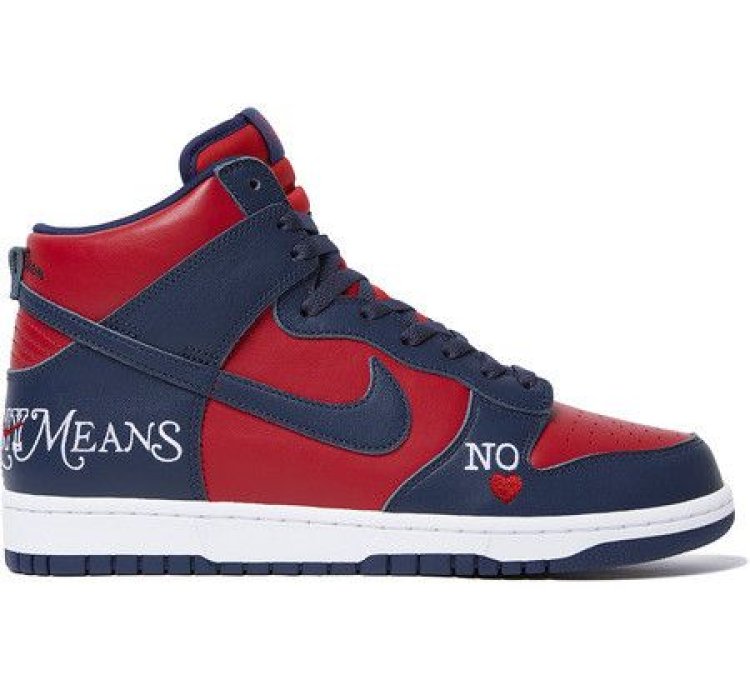 Supreme Nike Sb Dunk High Mens 12