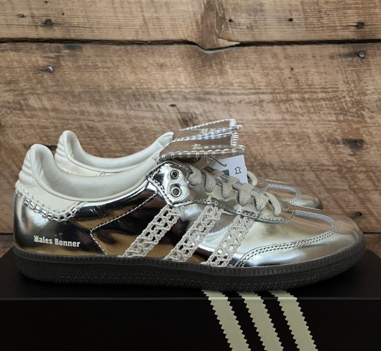 Adidas Wales Bonner Samba Silver Metallic Gum Ig8181