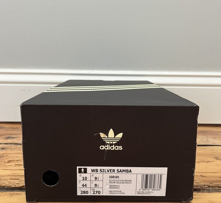 Adidas Wales Bonner Samba Silver Metallic Gum Ig8181