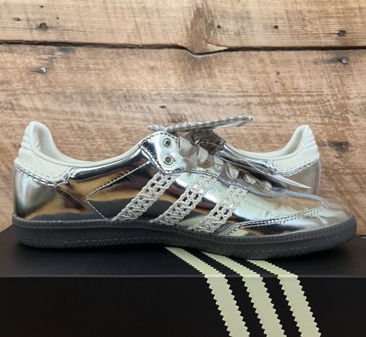 Adidas Wales Bonner Samba Silver Metallic Gum Ig8181
