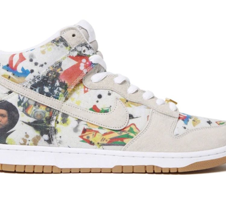Supreme Nike Sb Dunk High Rammellzee