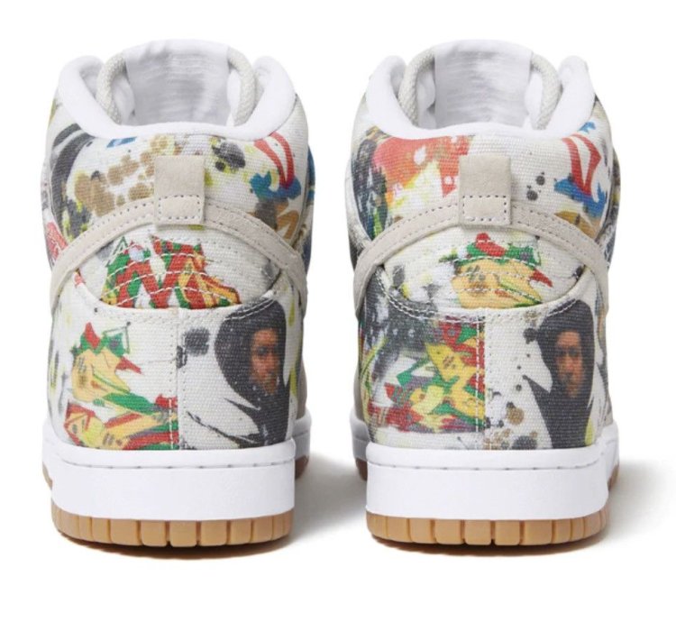 Supreme Nike Sb Dunk High Rammellzee