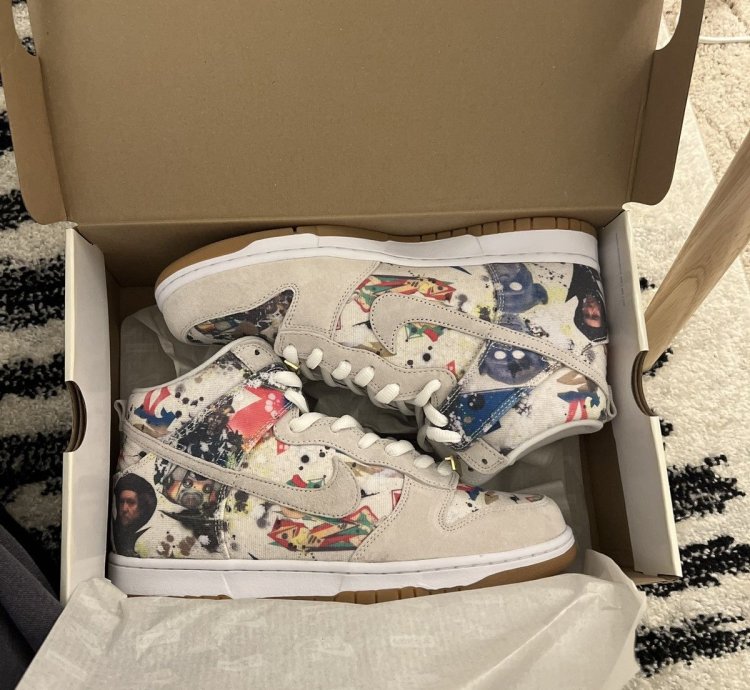 Supreme Nike Sb Dunk High Rammellzee