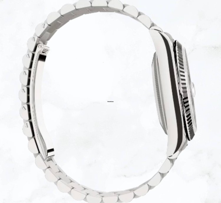 Rolex Day-date 36 White Gold Silver Dial 128239 new Unworn
