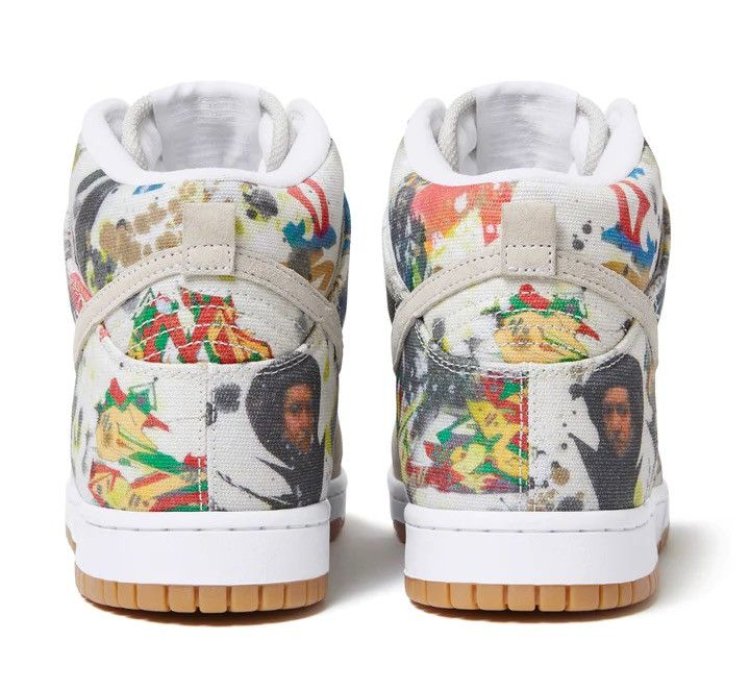 Supreme Nike Sb Dunk High Rammellzee size 12