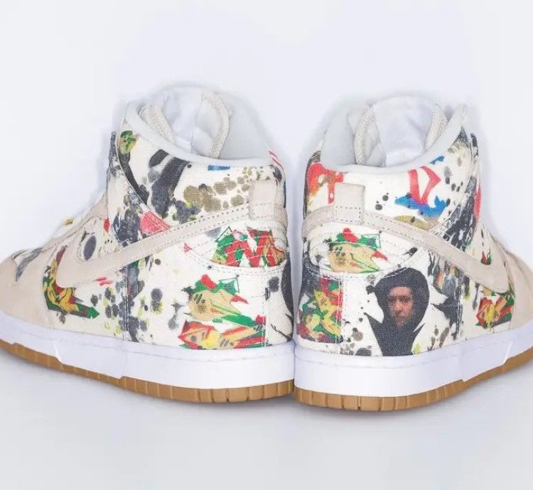 Supreme Nike Sb Dunk High Rammellzee size 12